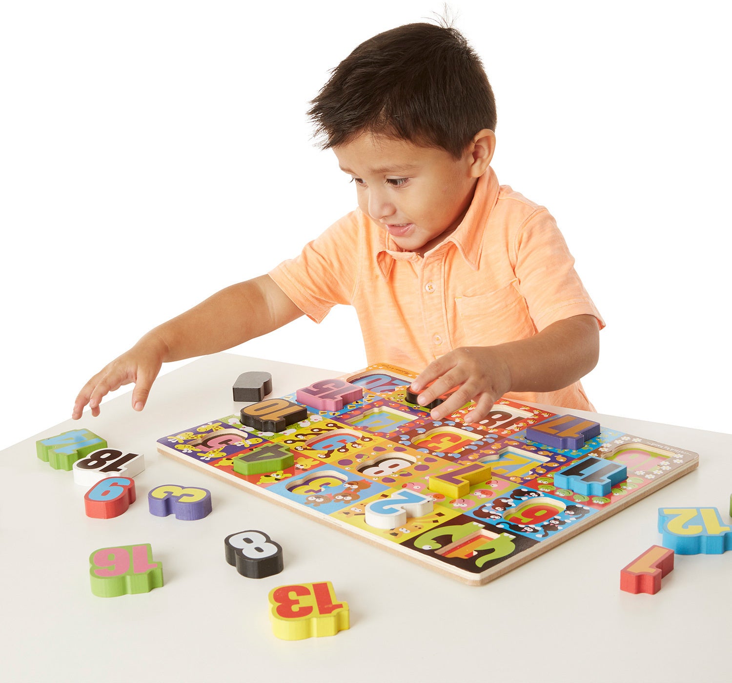 Melissa & Doug Chunky Puzzle Numbers - The Toy Station