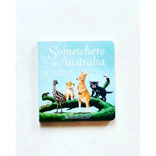 Somewhere In Australia Board Book - The Toy Station