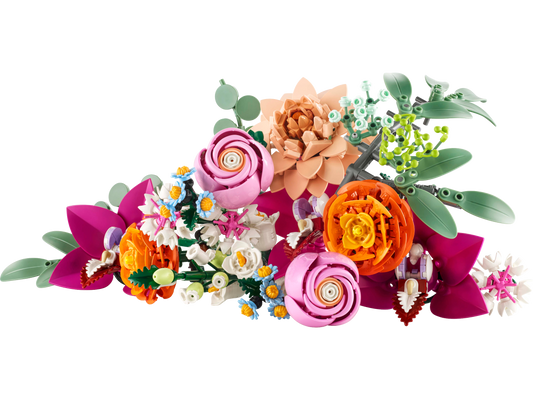 Lego Botanicals 10342 Pretty Pink Flower Bouquet - The Toy Station