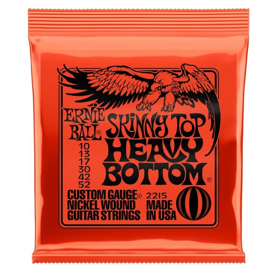 Ernie Ball Skinny Top Heavy Bottom Slinky Nickel Wound Electric Guitar Strings .010/.052