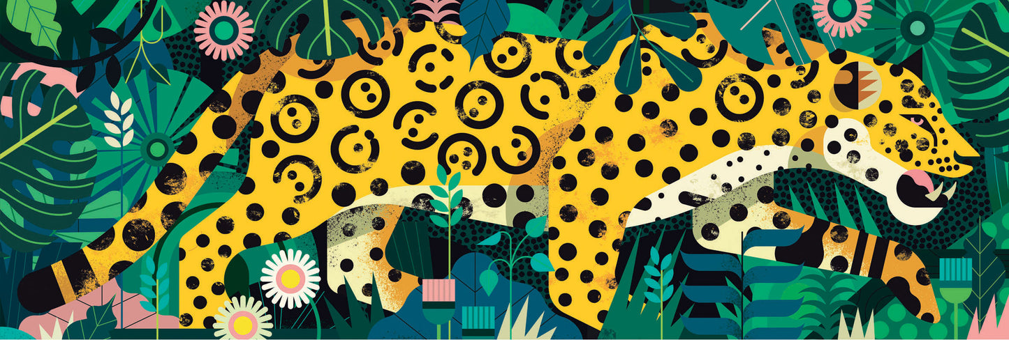 Djeco Leopard 1000pc  Puzzle - The Toy Station