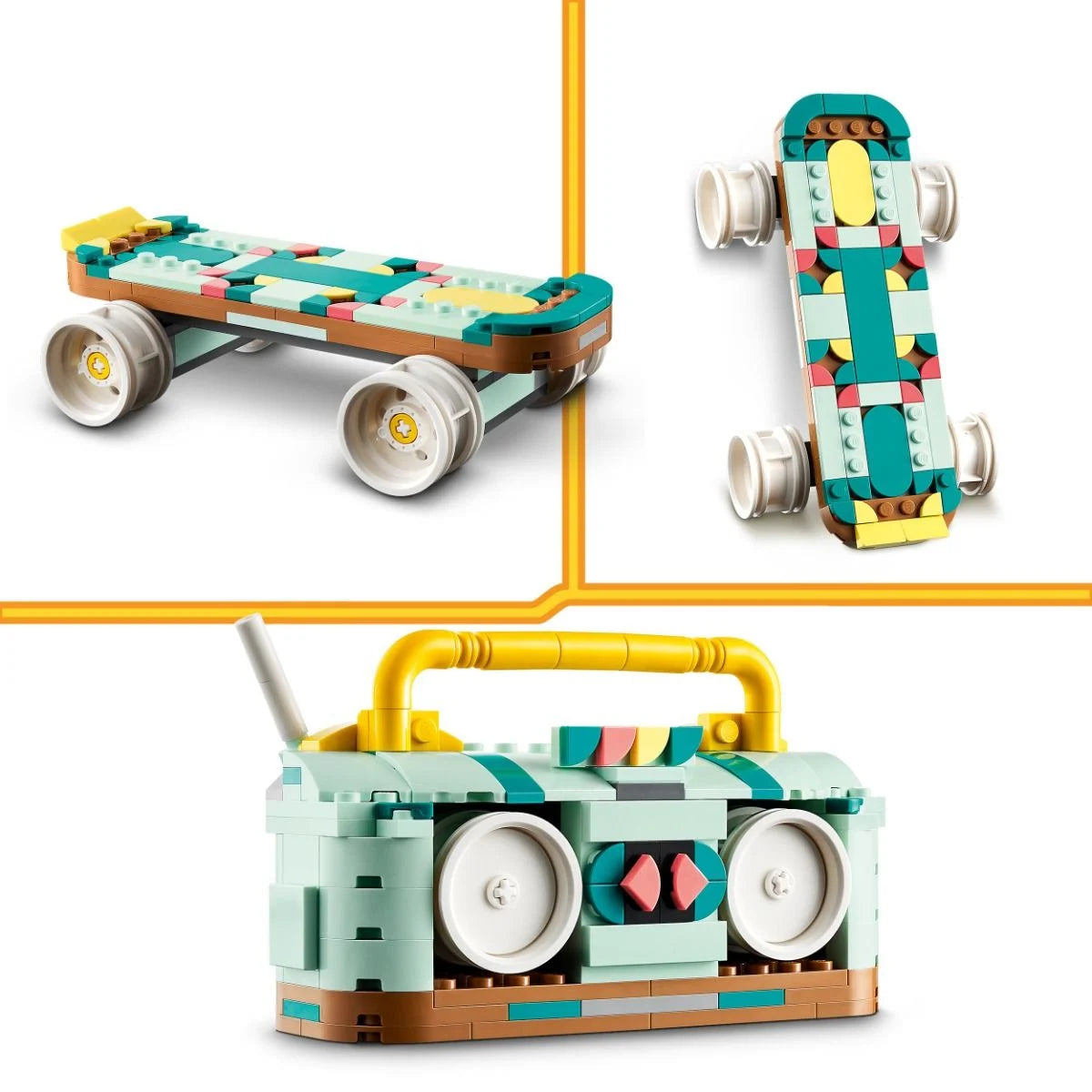 Lego 31148 Retro Roller Skate - The Toy Station