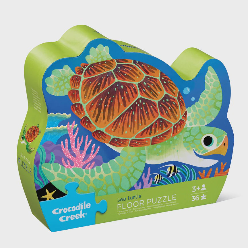 Classic Floor Puzzle 36 pc - Sea Turtle - The Toy Station