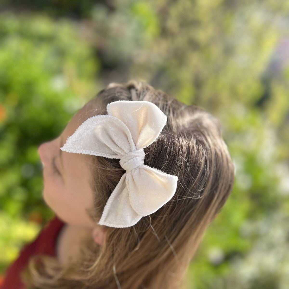 Mini&Me Velvet Bow Headband - The Toy Station