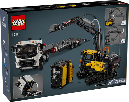 Lego 42175 Volvo FMX Truck & EC230 Electric Excavator - The Toy Station