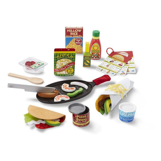 Melissa & Doug Fill & Fold Taco & Tortilla Set - The Toy Station