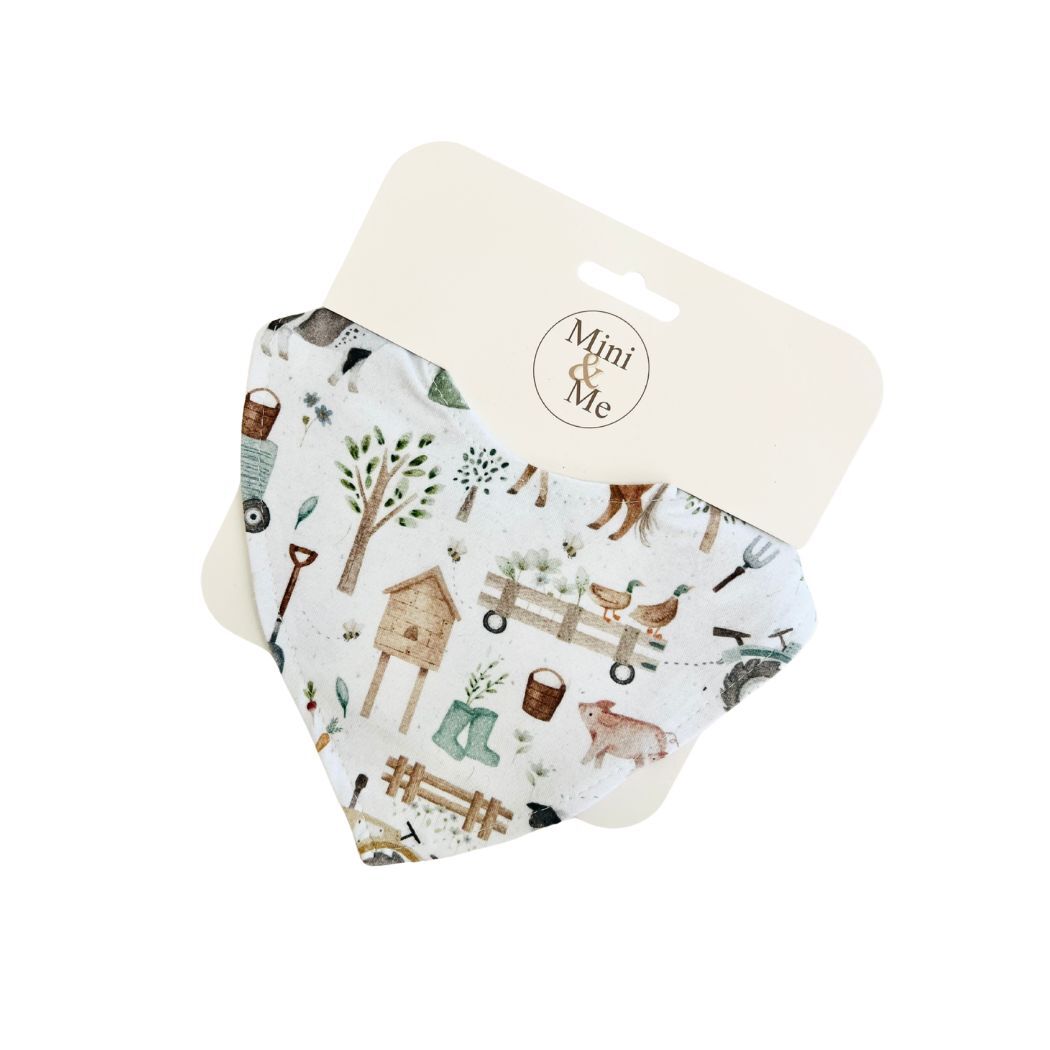 Mini & Me Waterproof Dribble Bib