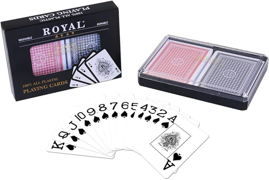 Royal 100% Plastic Playing Cards