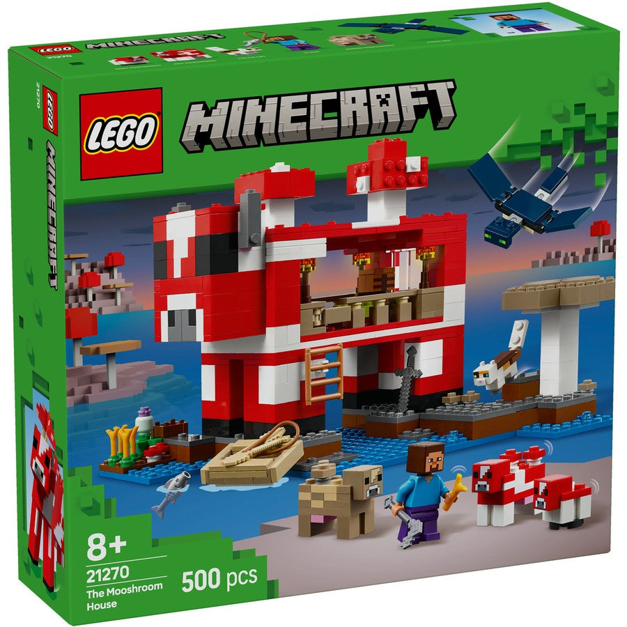 Lego Minecraft 21270 The Mooshroome House - The Toy Station