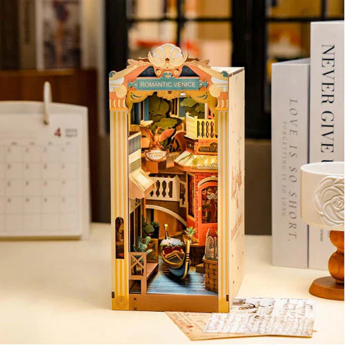 DIY Book End Kit - Romantic Venice