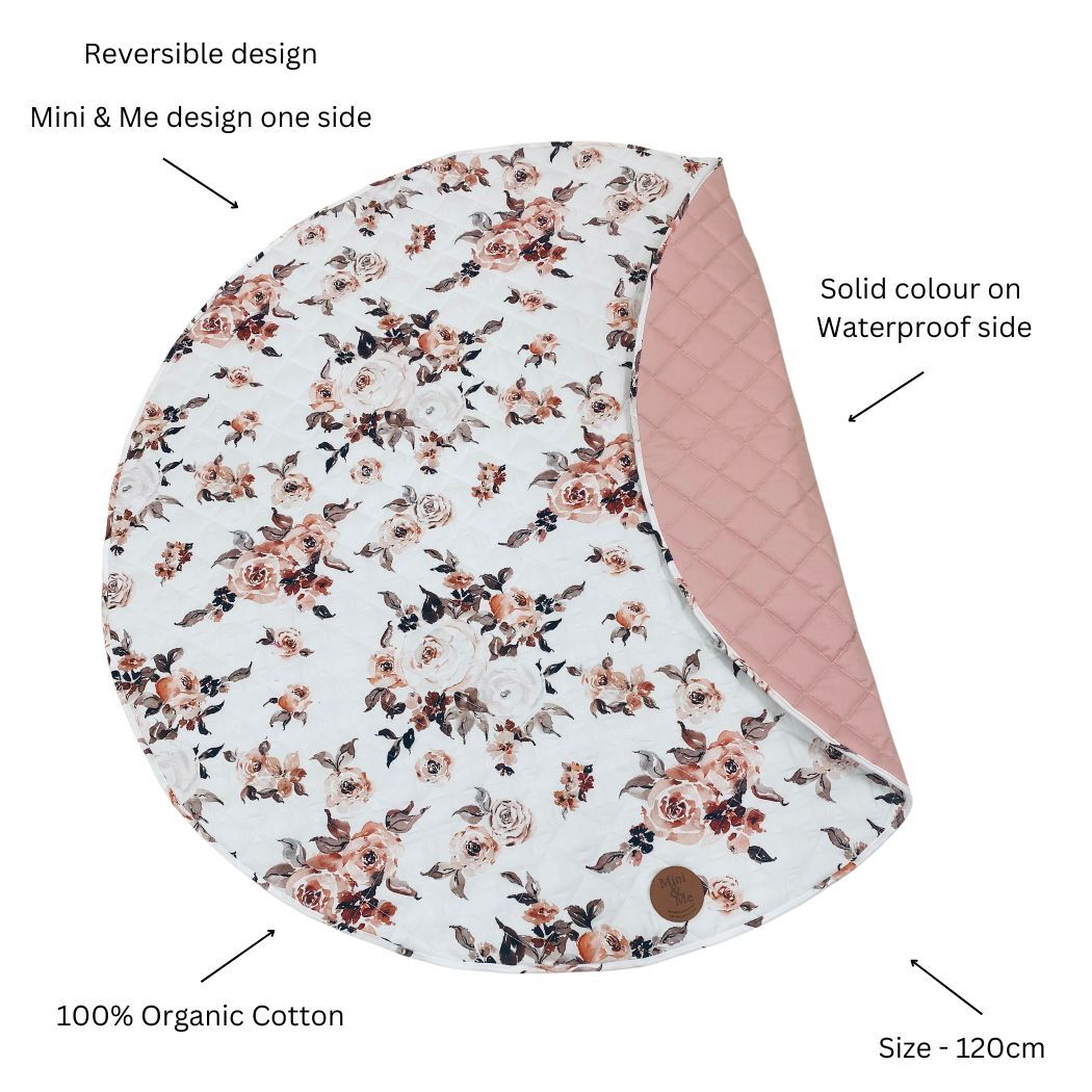 Mini & Me Padded Waterproof Mat 120cm