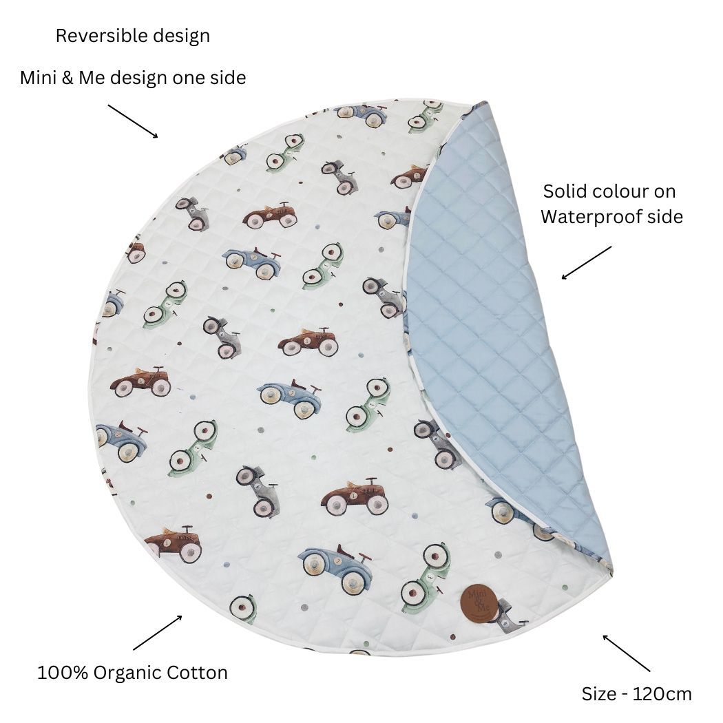 Mini & Me Padded Waterproof Mat 120cm