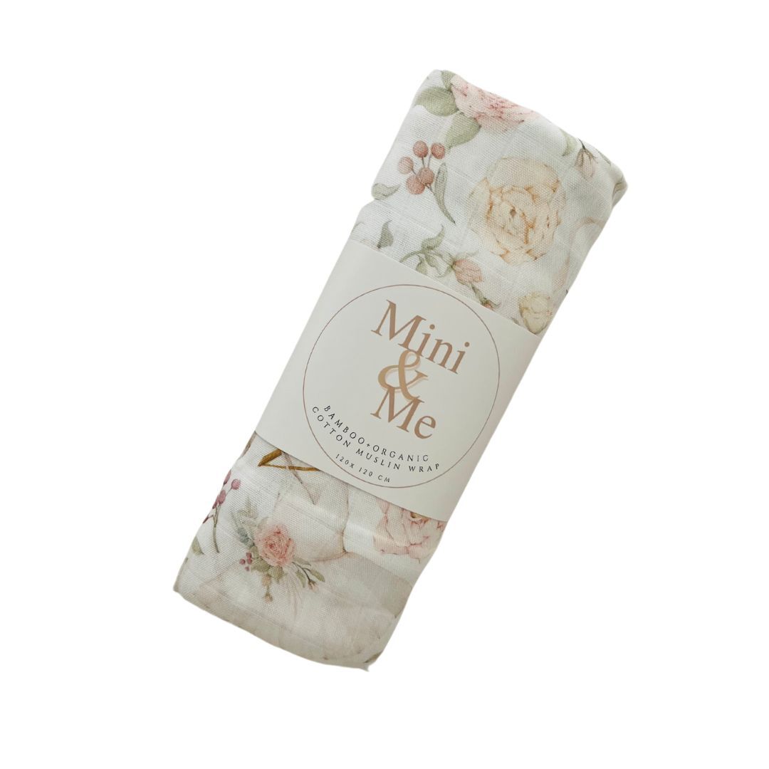 Mini & Me Bamboo Muslin Wrap