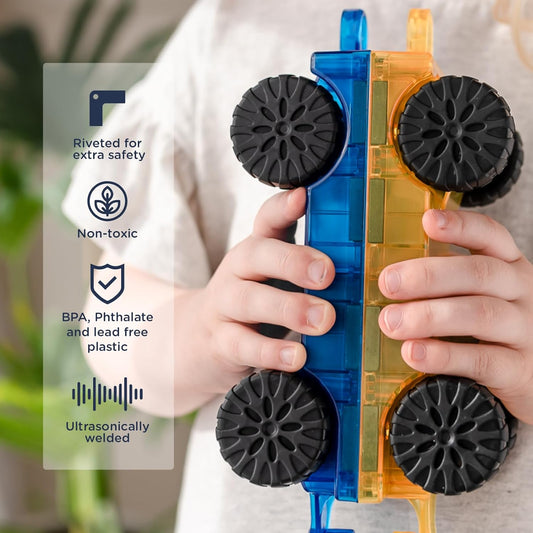 Rainbow Car Pack 2 Peice - The Toy Station