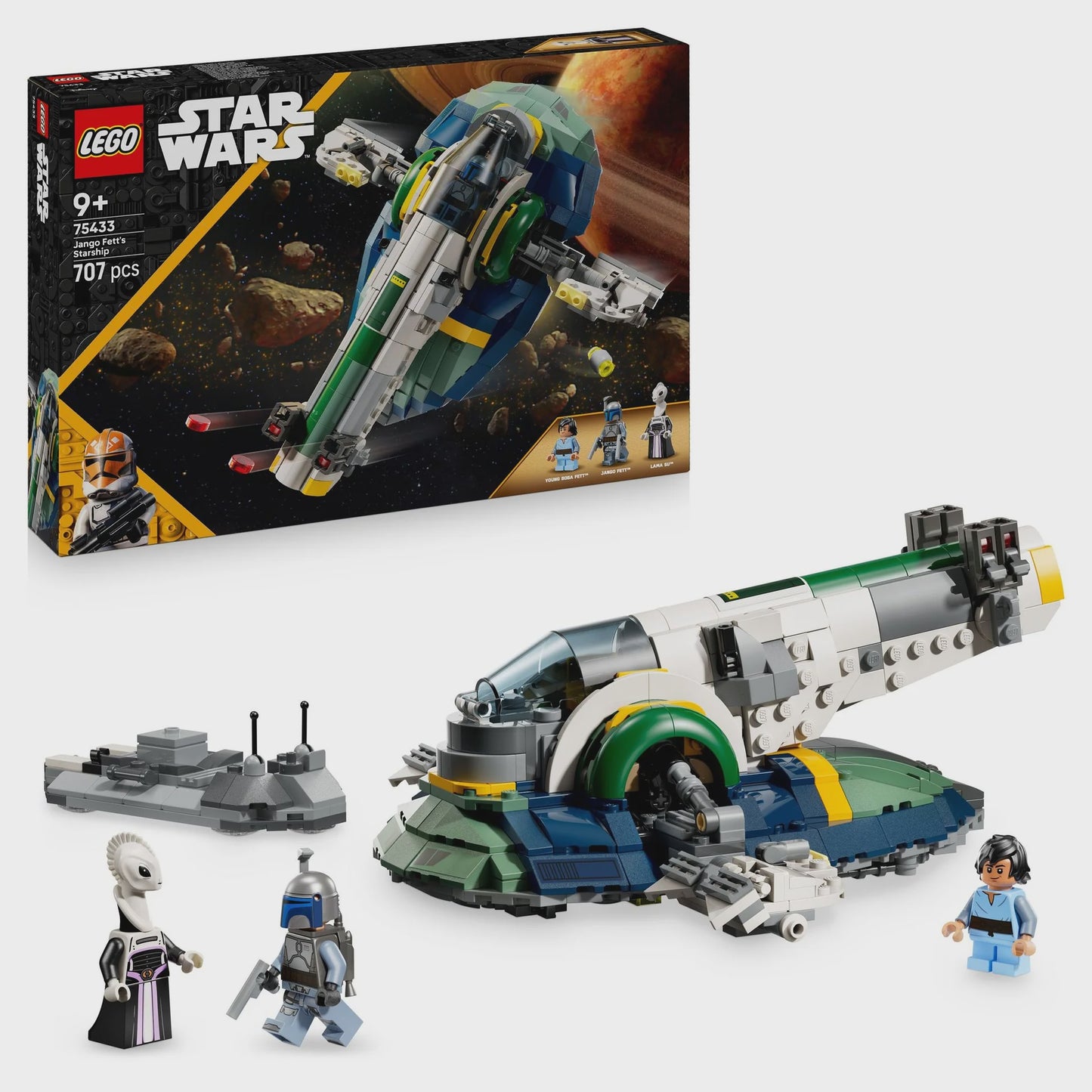Lego Star Wars 75433 Jango Fett's Starship - The Toy Station