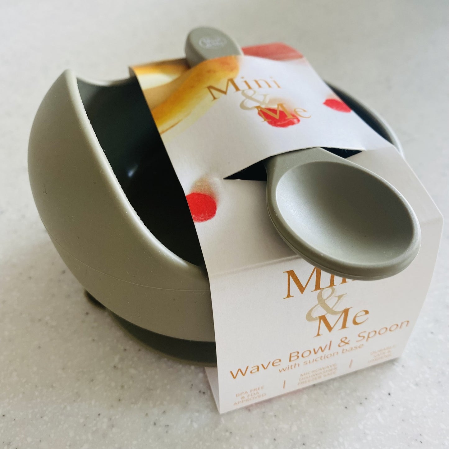 Mini & Me Wave Bowl & Spoon