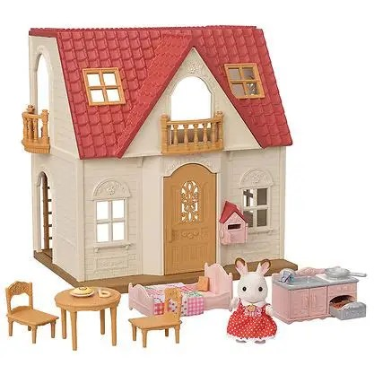 Red Roof Cosy Cottage Starter Home - The Toy Station