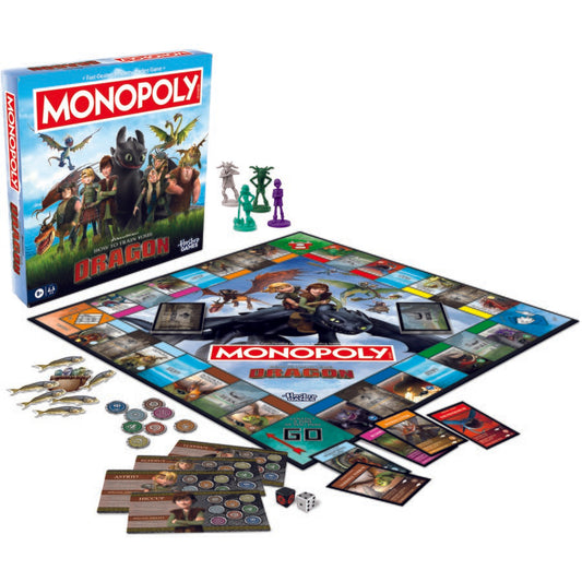 Monopoly - How to Train your Dragon - The Toy Station