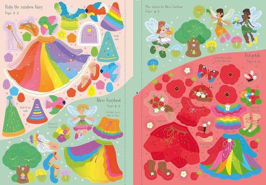 Usborne Little Sticker Book - Rainbow Fairy - The Toy Station