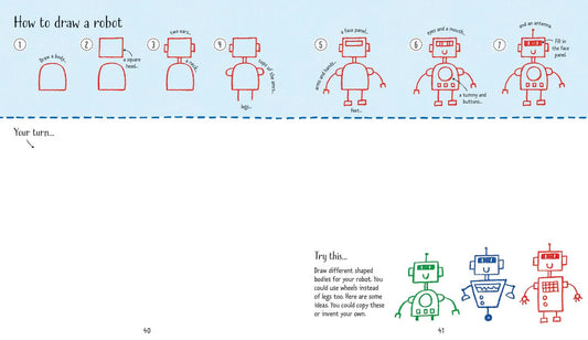 Step-By-Step Drawing Book - The Toy Station
