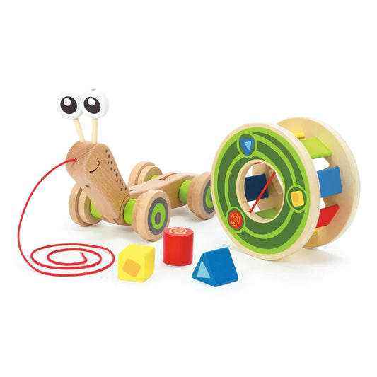Hape Walk-A-Long Snail - The Toy Station
