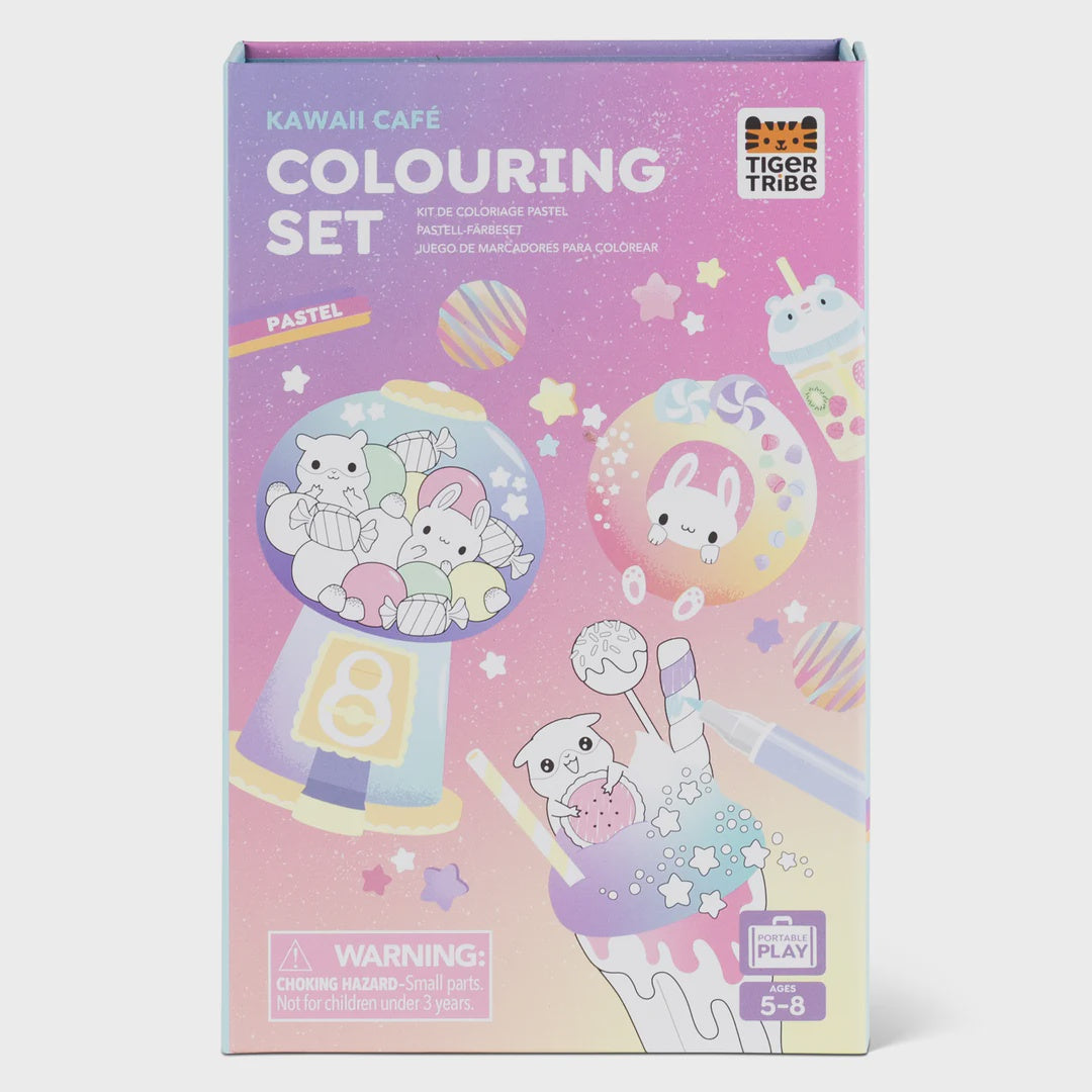 Tiger Tribe Pastel Couring Set - Kawaii Cafe