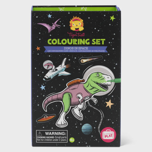 Colouring Set Dinos in Space - The Toy Station