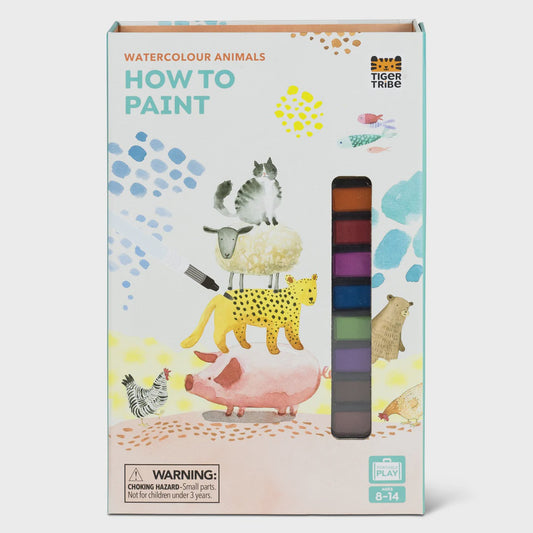 How to Paint - Watercolour Animals - The Toy Station