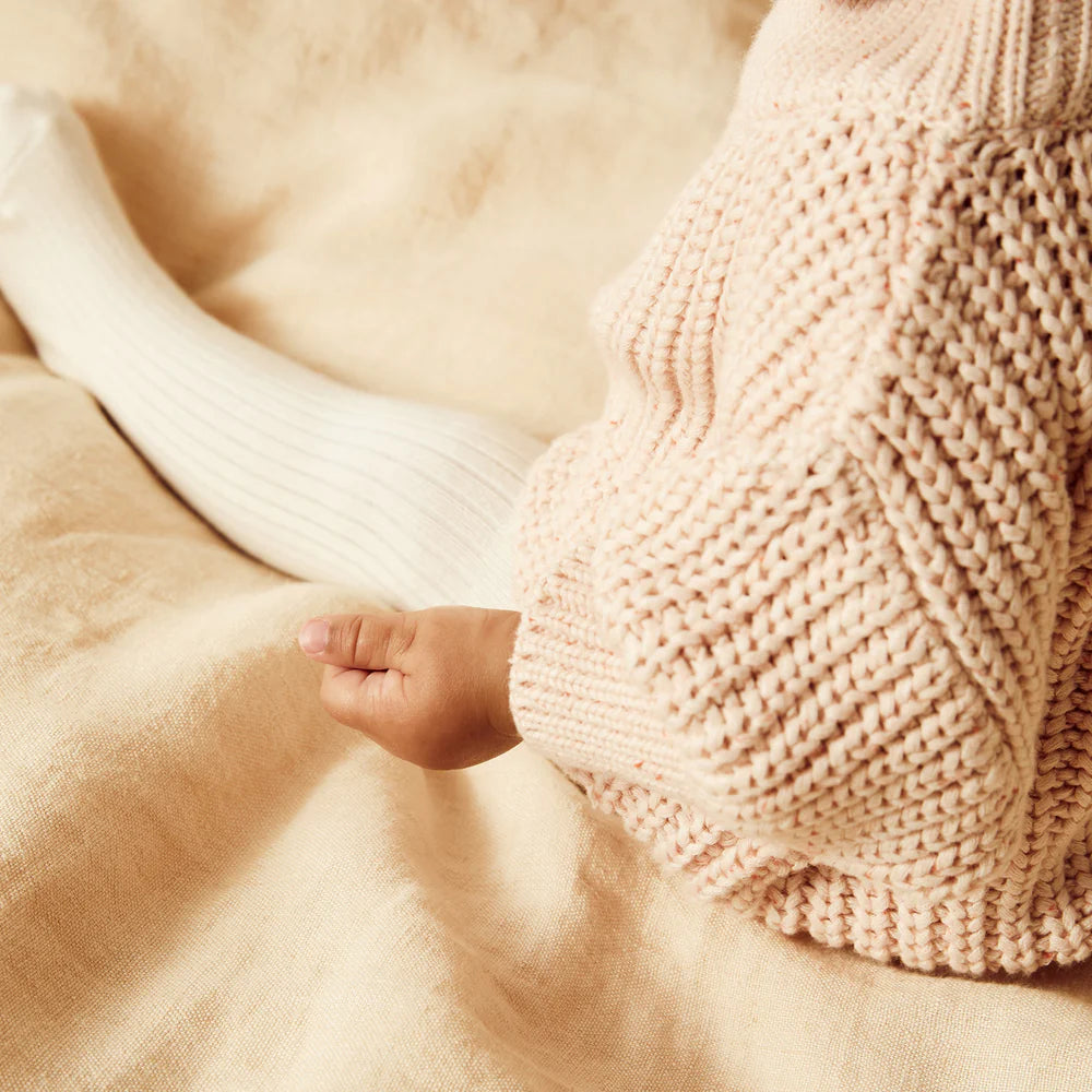 Fairy Floss Organic Knitted Jumper