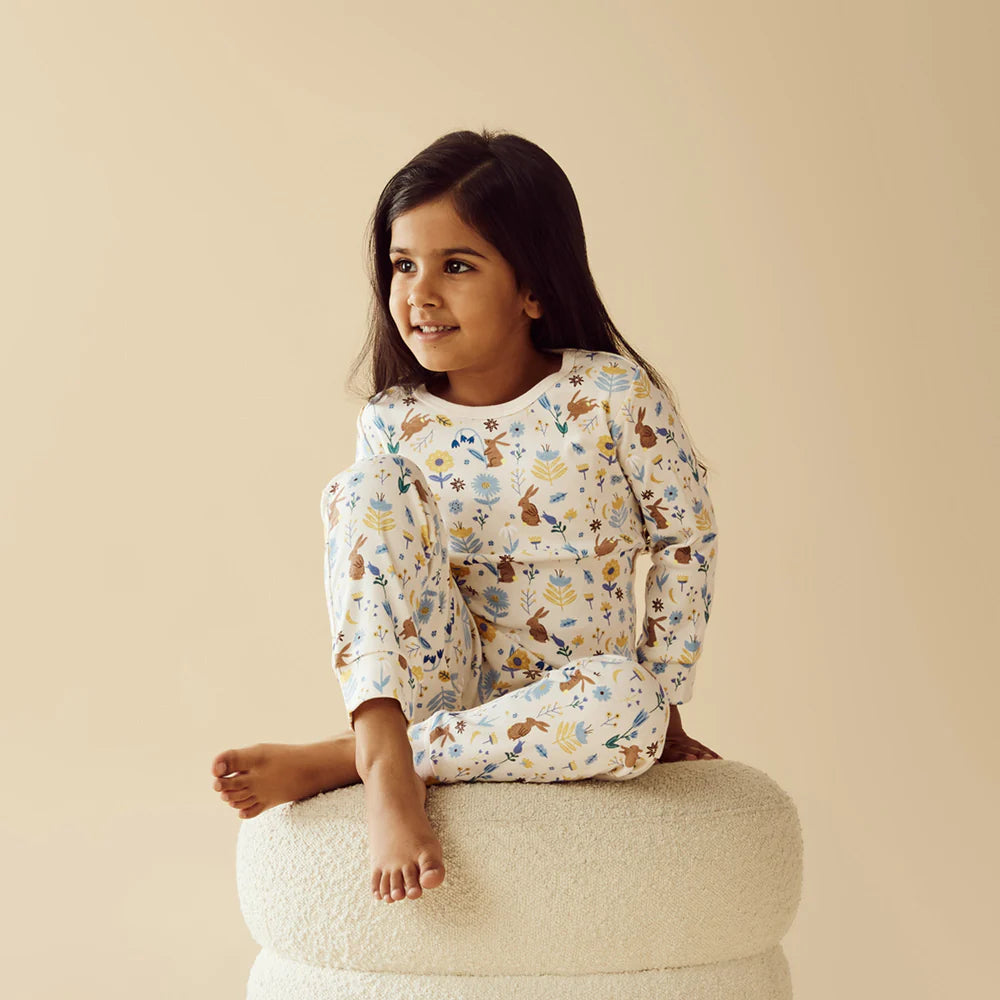 Daisy Mae Organic Long Sleeved Pyjamas - The Toy Station