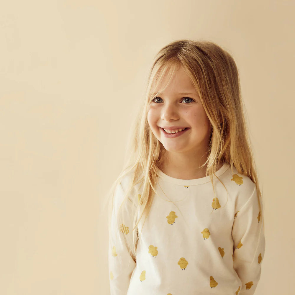 Little Chick Organic Long Sleeved Pyjamas - The Toy Station