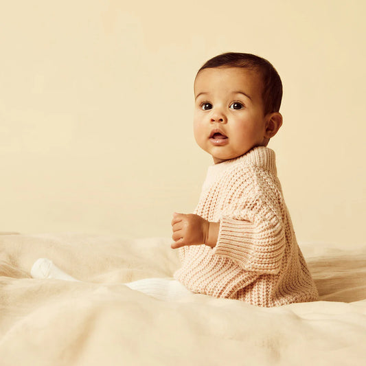Fairy Floss Organic Knitted Jumper - The Toy Station