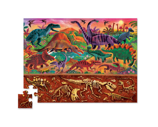Crocodile Creek 48pc Above & Below Floor Puzzle - The Toy Station