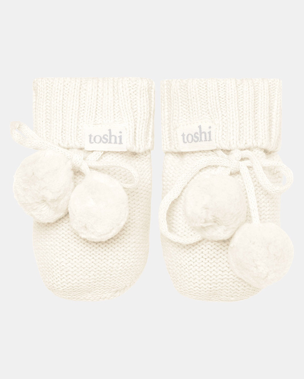 Organic Booties Marley Cream