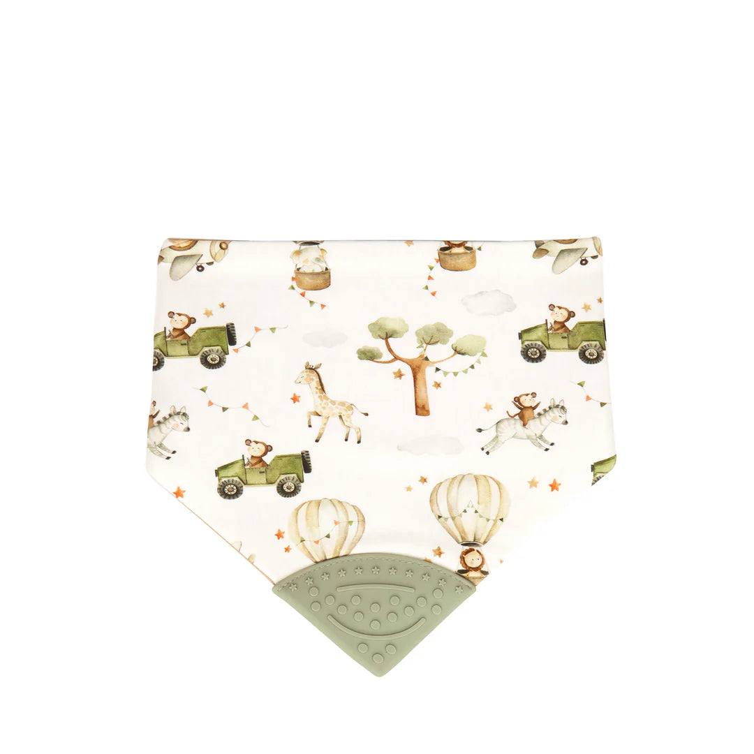 All4Ella Bandana Bib with Teether - The Toy Station