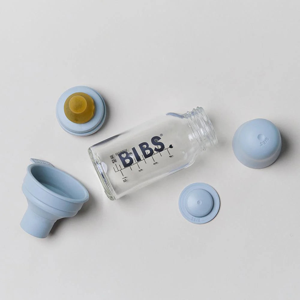 Bibs Glass Bottle Set 110ml - The Toy Station