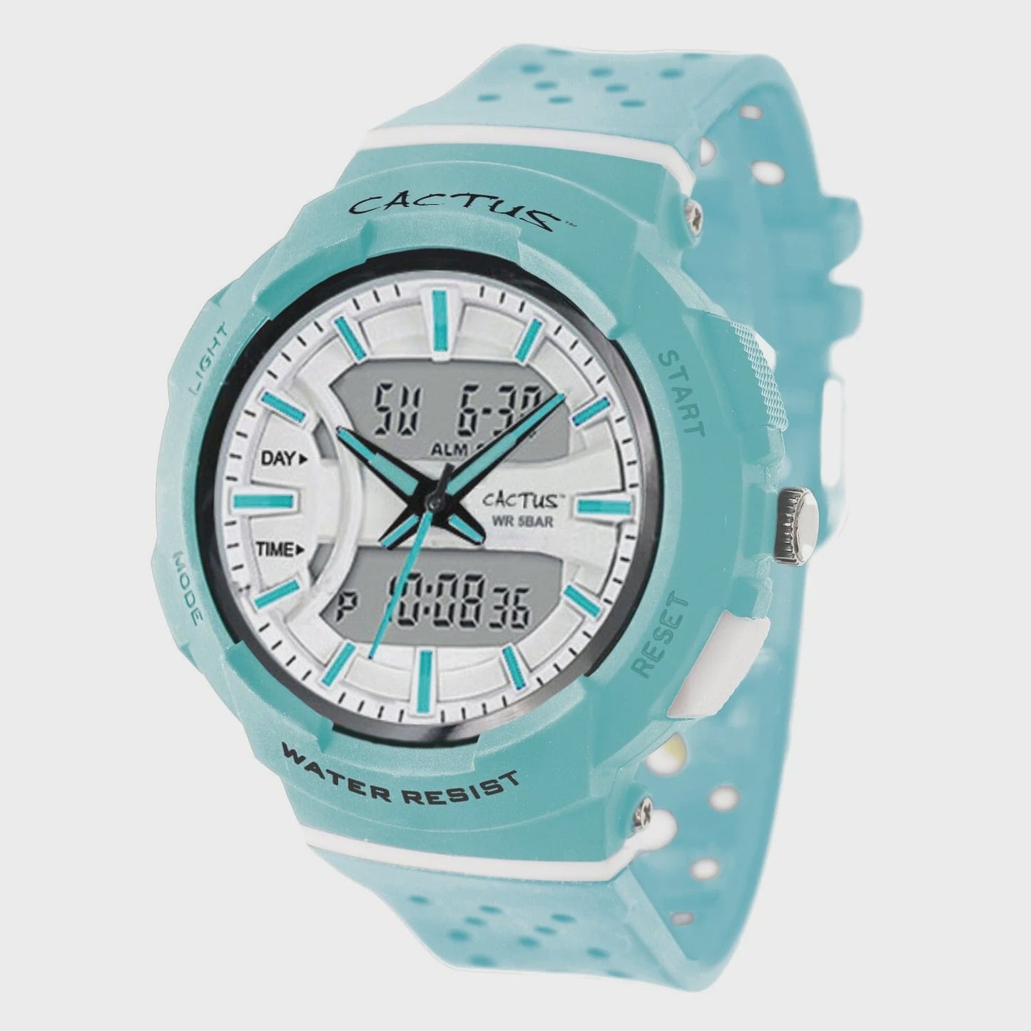 Combo - Kids AnaDigi Watch - Aqua