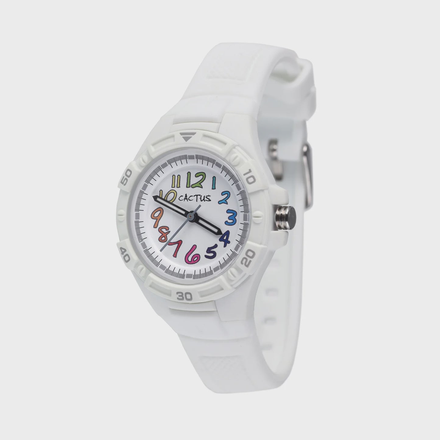 Rainbow - Everyday Kids & Teens Watch - White
