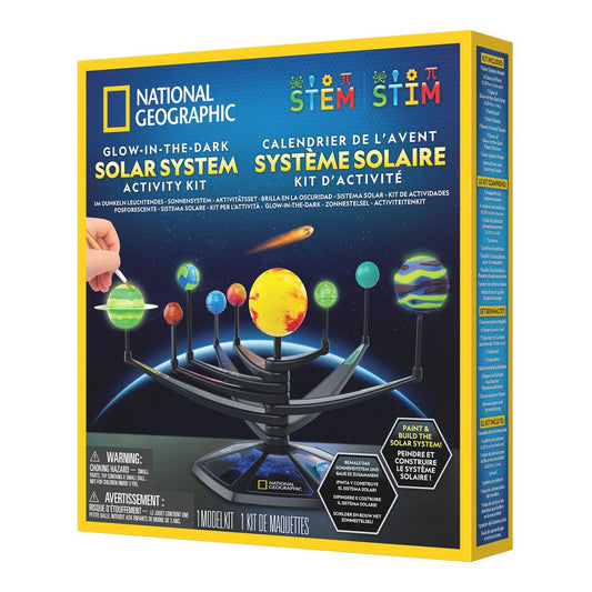 National Geographic Glow-In-The-Dark Solar System Activity Kit - The Toy Station