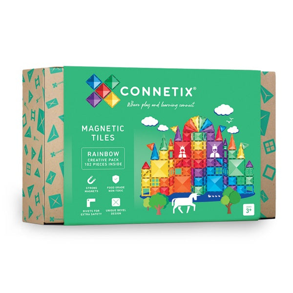 Connetix Rainbow Creative Pack 102 pc - The Toy Station