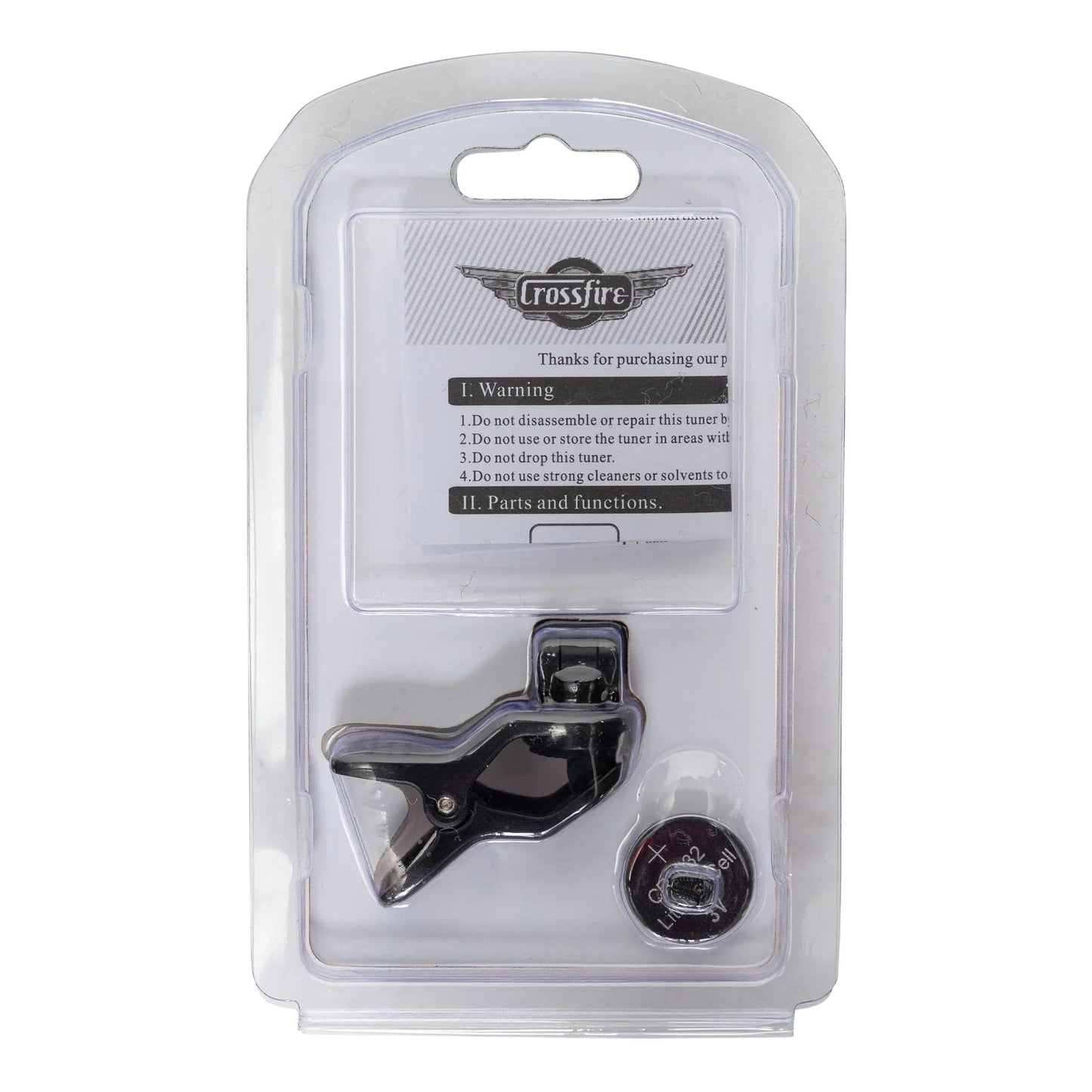 Crossfire Clip-On Chromatic Tuner