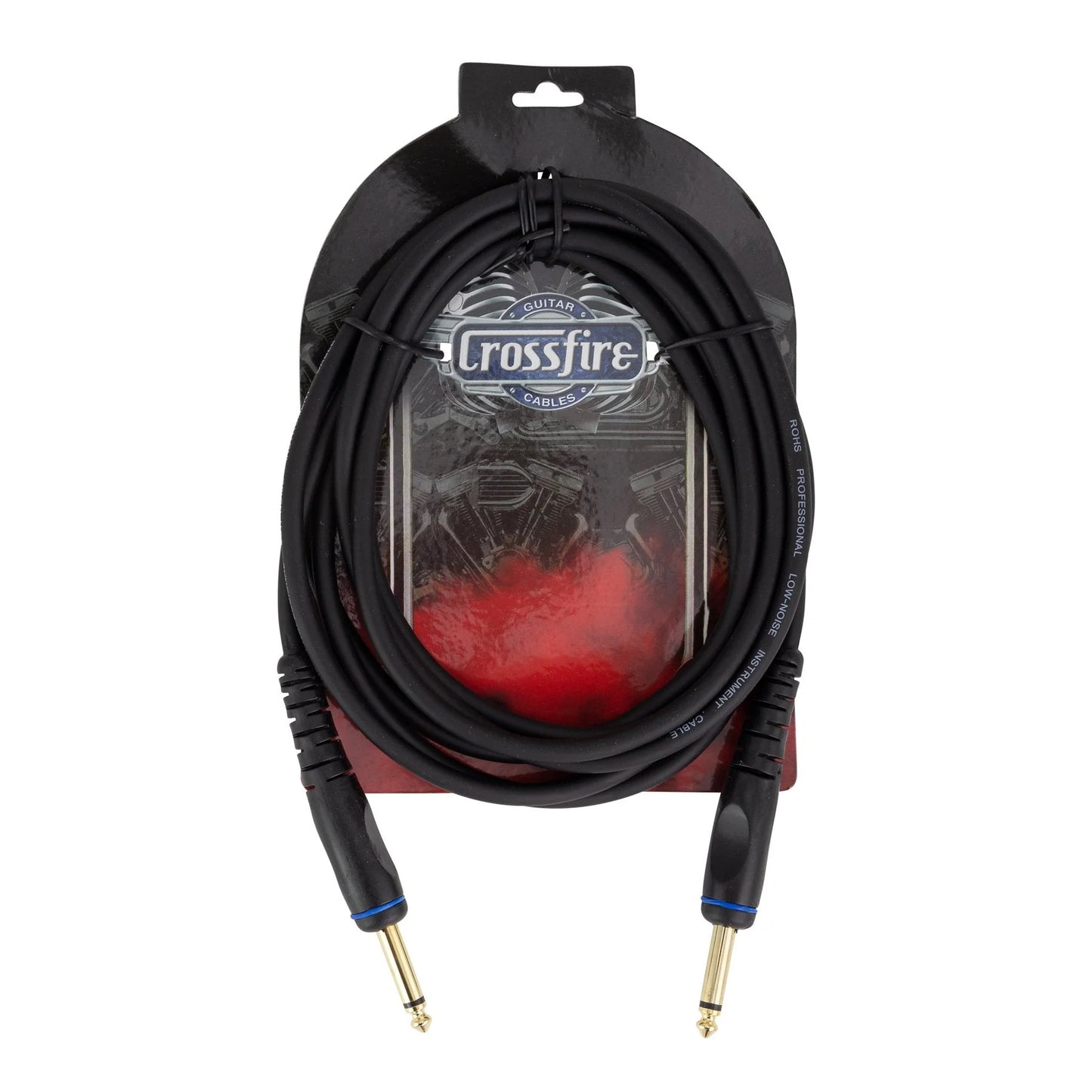 Crossfire 10ft Low Noise Instrument Cable