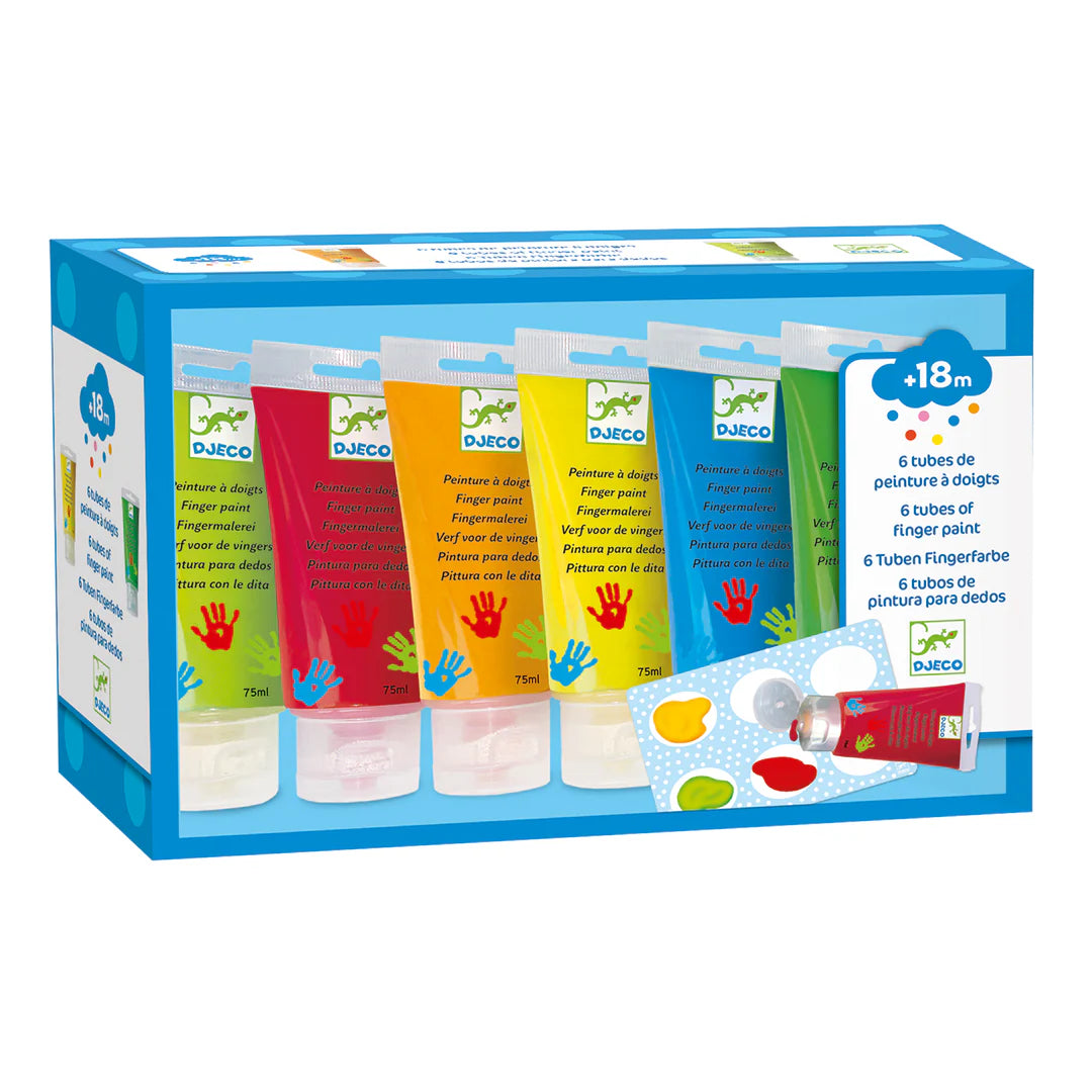 Finger Paint Tubes - The Toy Station