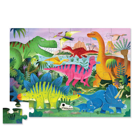 Classic Floor Puzzle 36 pc - Dino Land - The Toy Station