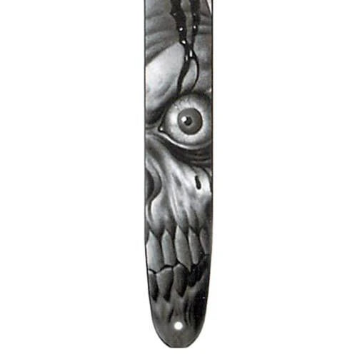Fretz Leather Printed Guitar Strap