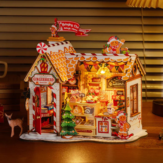 Rolife DIY Miniature House Gingerbread House