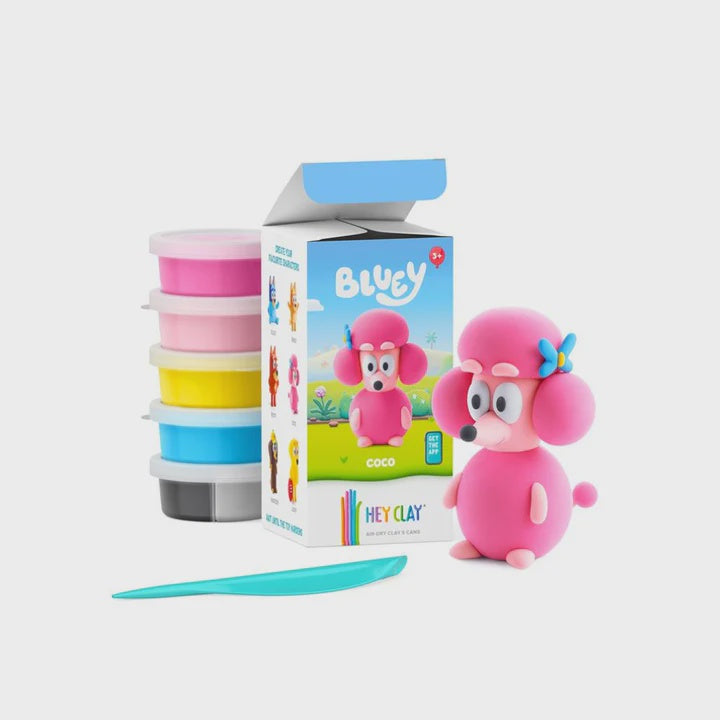 Hey Clay Bluey And Friends - Coco - The Toy Station
