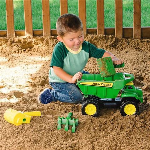 Big Scoop Dump Truck with Sand Toys - The Toy Station