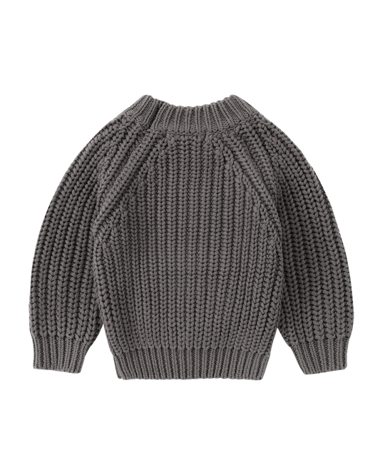 Susukoshi Knit Pullover in Lava Rock - The Toy Station