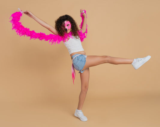 FLAMINGO - Animal Mask & Tail - The Toy Station